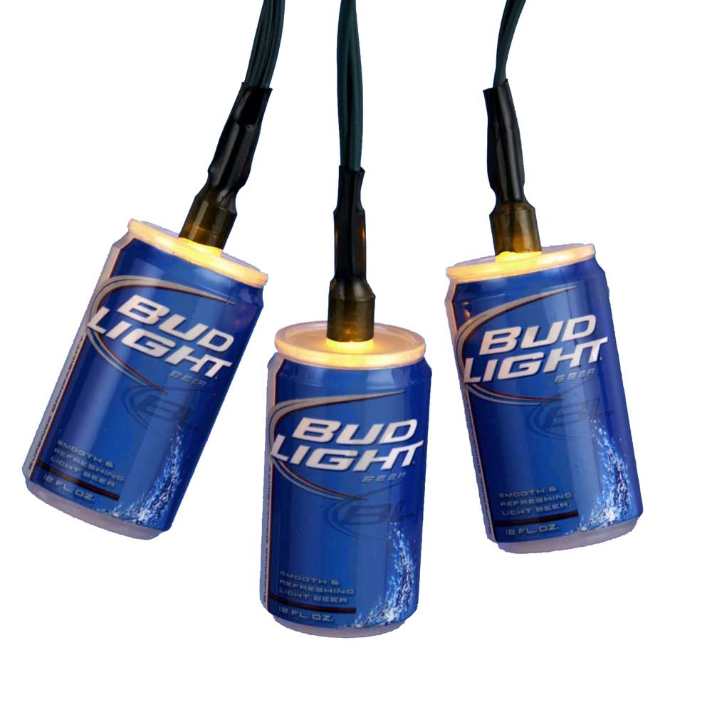 10 Battery Operated Bud Light Beer Can Christmas Lights within sizing 1000 X 1000