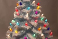 18 12 Ceramic Christmas Tree Blue Lighted With Music Christmas regarding proportions 1751 X 3000