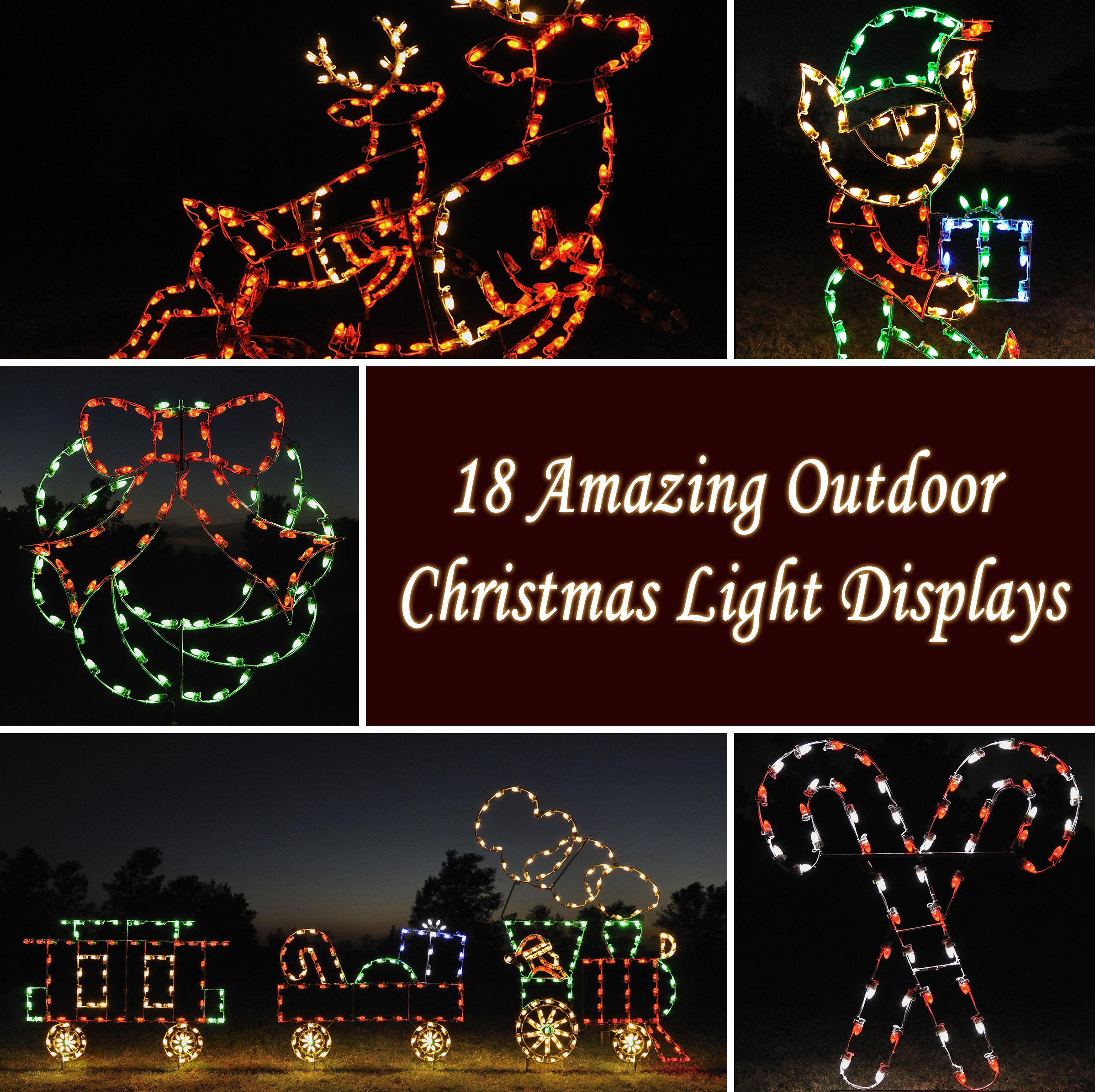 18 Amazing Outdoor Christmas Light Displays Style Motivation regarding size 2397 X 2391