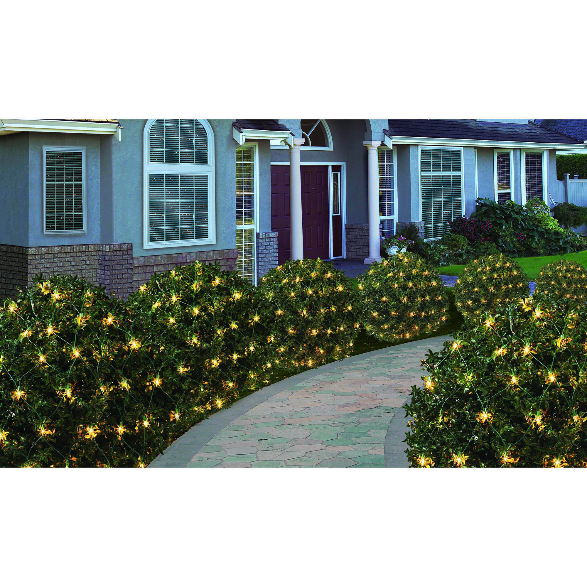 200ct Holiday Time Clear High Density Net Christmas Lights Walmart within measurements 2000 X 2000