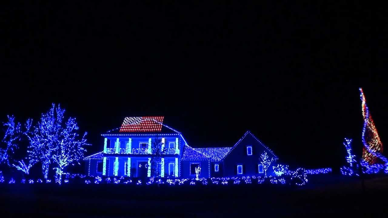 2011 Christmas Lights Thank You Troops And Veterans Thanks For inside dimensions 1280 X 720