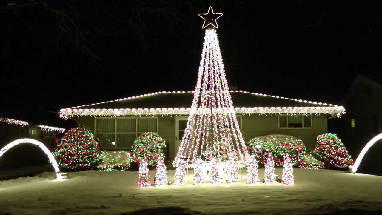 2013 Amazing Christmas Lights Synced To Music Trans Siberian regarding dimensions 1280 X 720