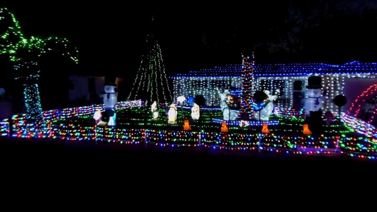 2013 Led Christmas Light Display Florida Mr Christmas Wireless for dimensions 1280 X 720