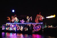 2017 Balboanewport Beach Christmas Boat Parade Holiday Lights Cruises intended for proportions 3711 X 2749