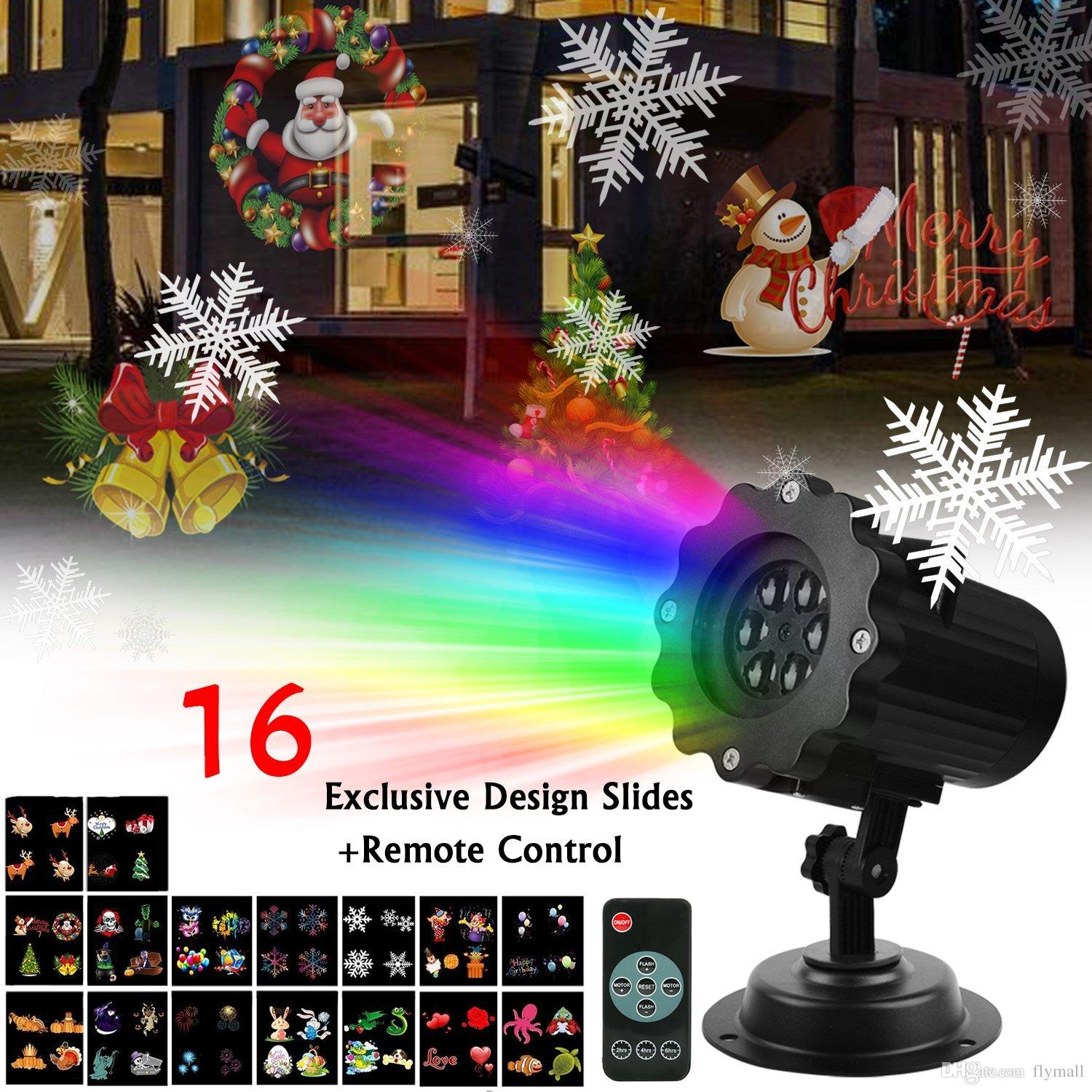 2018 Led Christmas Light Projector Led Landscape Spotlight With 16 within dimensions 1500 X 1500