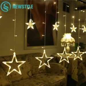 2m Led String Light Warm White 138 Led Twinkle Star String Lights regarding measurements 900 X 900