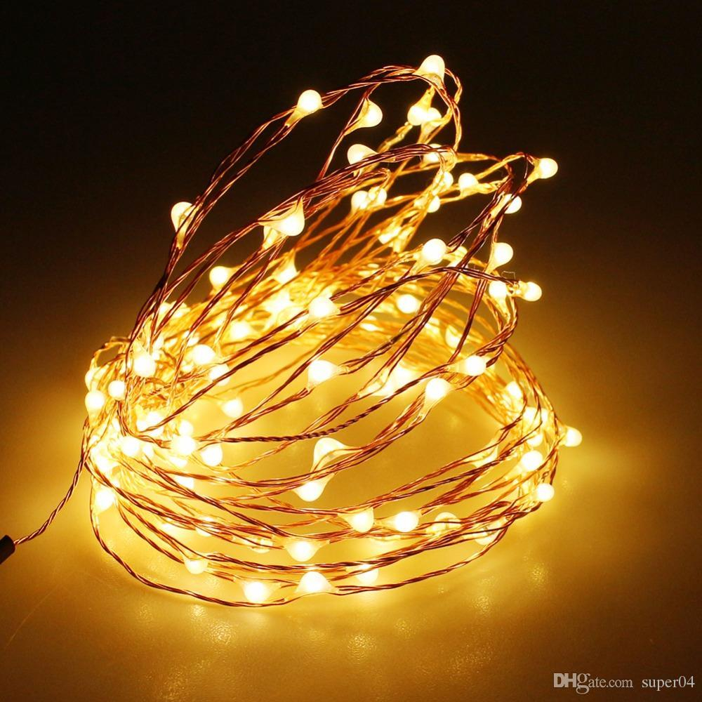 3aa Battery Powered 4m 40 Led Strip Copper Wire Christmas Lights in sizing 1000 X 1000