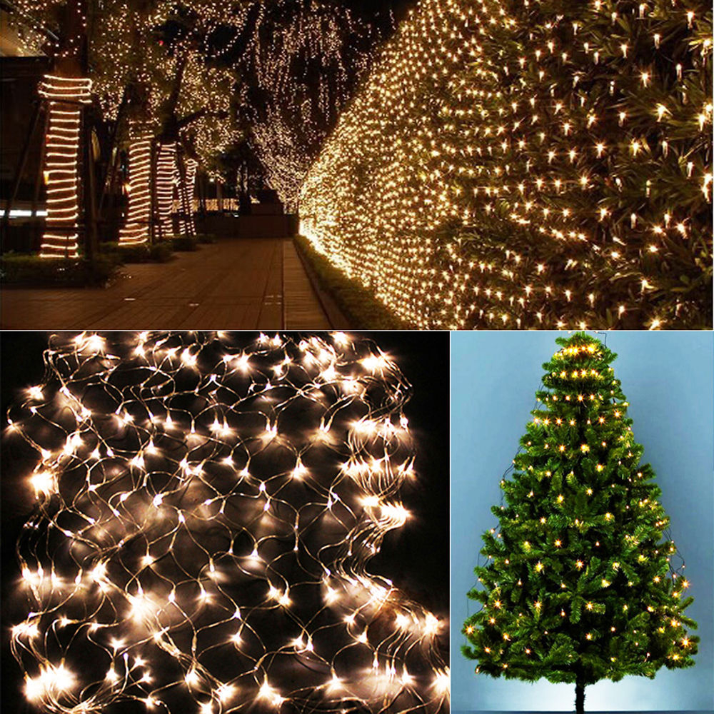 3m X2m 210 Led Fairy String Xmas Tree Mesh Curtain Ceiling House throughout sizing 1000 X 1000