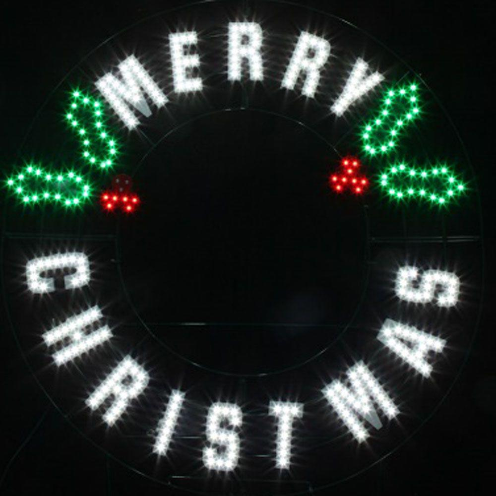 45 Led Merry Christmas Yard Sign Vip Outlet regarding measurements 1000 X 1000