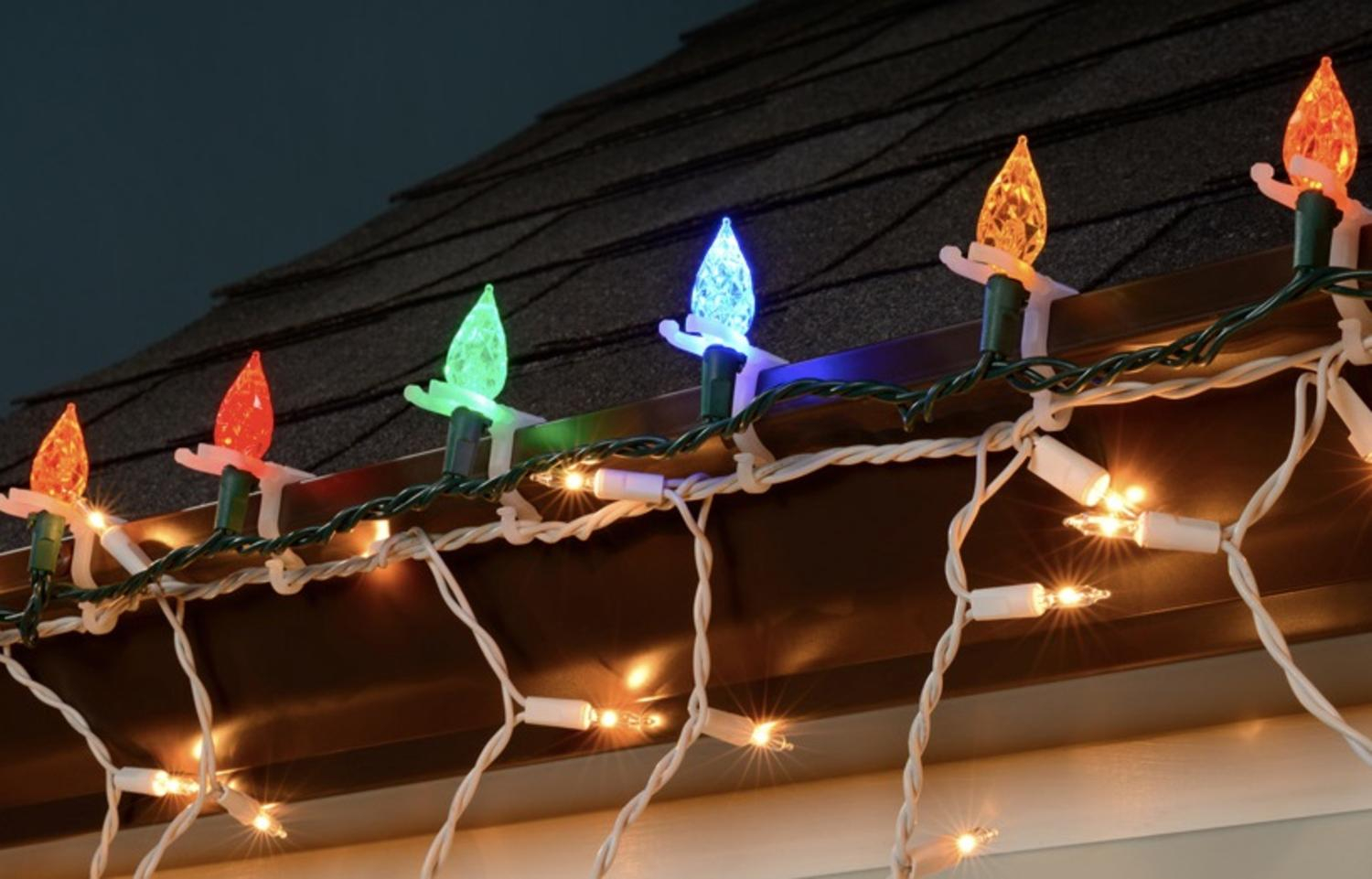 50ct All Purpose Indooroutdoor Christmas Light Clips Walmart inside sizing 1500 X 961