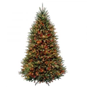 65 Ft Dunhill Fir Artificial Christmas Tree With 650 Multi Color throughout dimensions 1000 X 1000