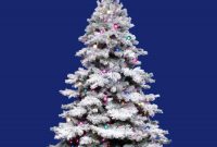 65 Pre Lit Flocked Alaskan Artificial Christmas Tree G50 Multi within sizing 1500 X 1500