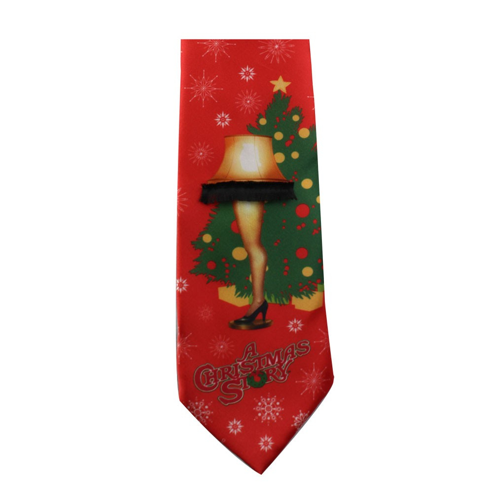 A Christmas Story Leg Lamp Fragile Ugly Tie pertaining to dimensions 1000 X 1000