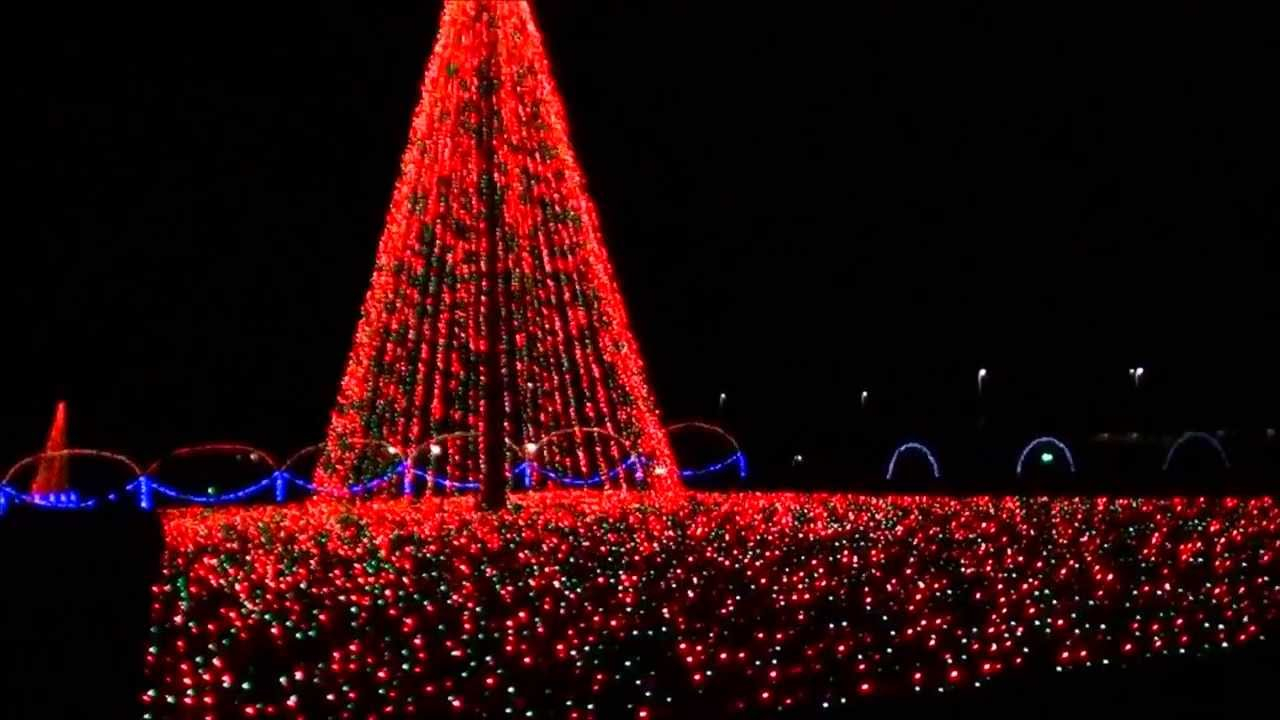 Asheville Nc Spectacular Light Show Shadracks Christmas Wonderland in dimensions 1280 X 720