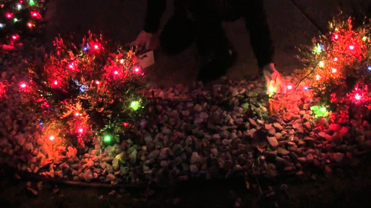 Block Out Unwanted Christmas Lights Using No Glow Caps Black Out throughout dimensions 1920 X 1080