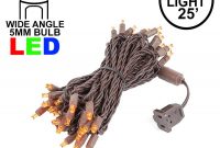 Brown Wire Wide Angle Orangeamber 50 Bulb Led Christmas Lights Sets pertaining to size 1150 X 1150