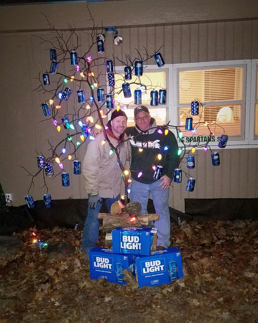 Bud Light Christmas Tree Drink Bud Light throughout proportions 1015 X 1273