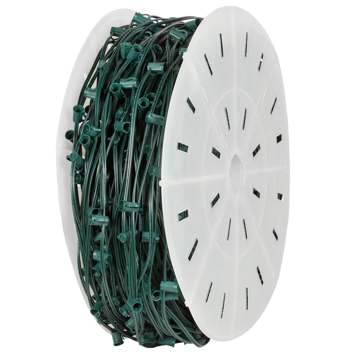 C9 Christmas Lights 1000 C9 Commercial Light Spool Spt2 Green Wire 12 Spacing Christmas Lights Etc pertaining to dimensions 1500 X 1500