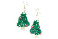 Carole Metallic Green Tree Light Up Drop Earrings Zulily regarding measurements 1000 X 1201