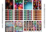 Cdb Planner Prints Christmas Lights with regard to proportions 1237 X 1600