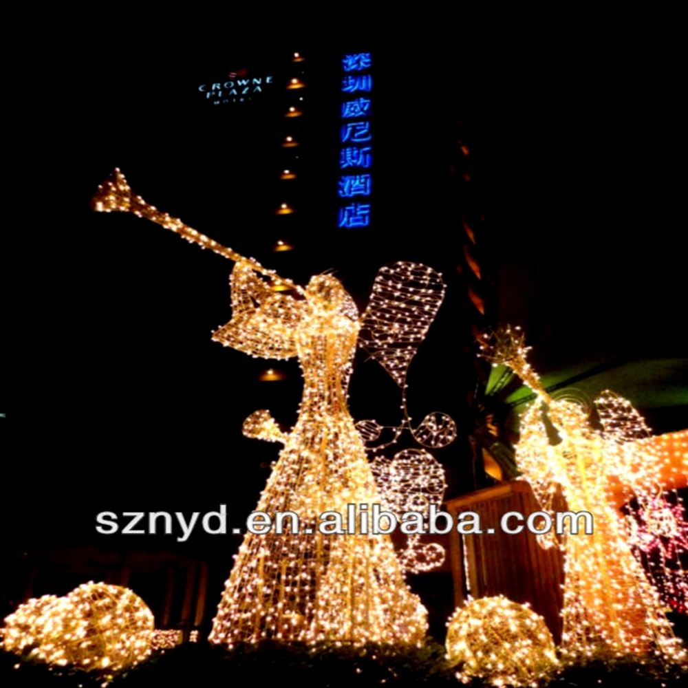Charming Christmas Angels Outdoor Decorations Lighted Outdoor throughout measurements 1000 X 1000