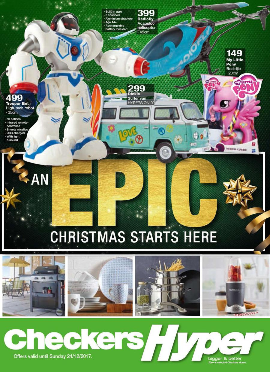 Checkers Hyper Epic Christmas Starts Here 20 Nov 24 Dec 2017 intended for sizing 900 X 1240