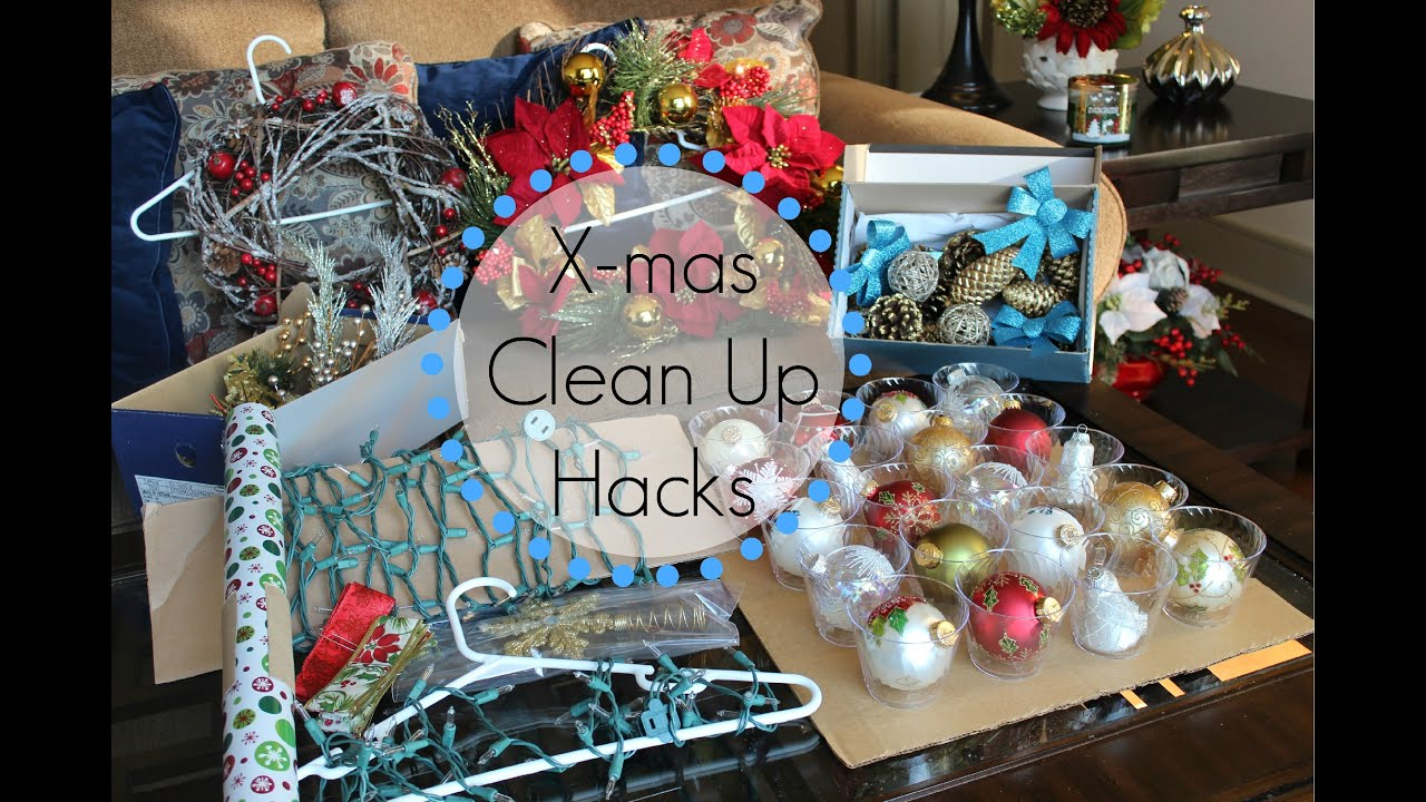 Christmas Clean Up Hacks 7 Tips For Storage Ornaments Lights inside proportions 2940 X 1958