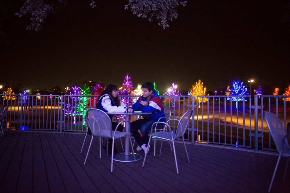 Christmas In Addison Aka Vitruvian Park Christmas Lights Scott pertaining to proportions 1100 X 733