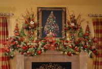 Christmas Lighted Christmas Garland For Mantle intended for proportions 1600 X 1067