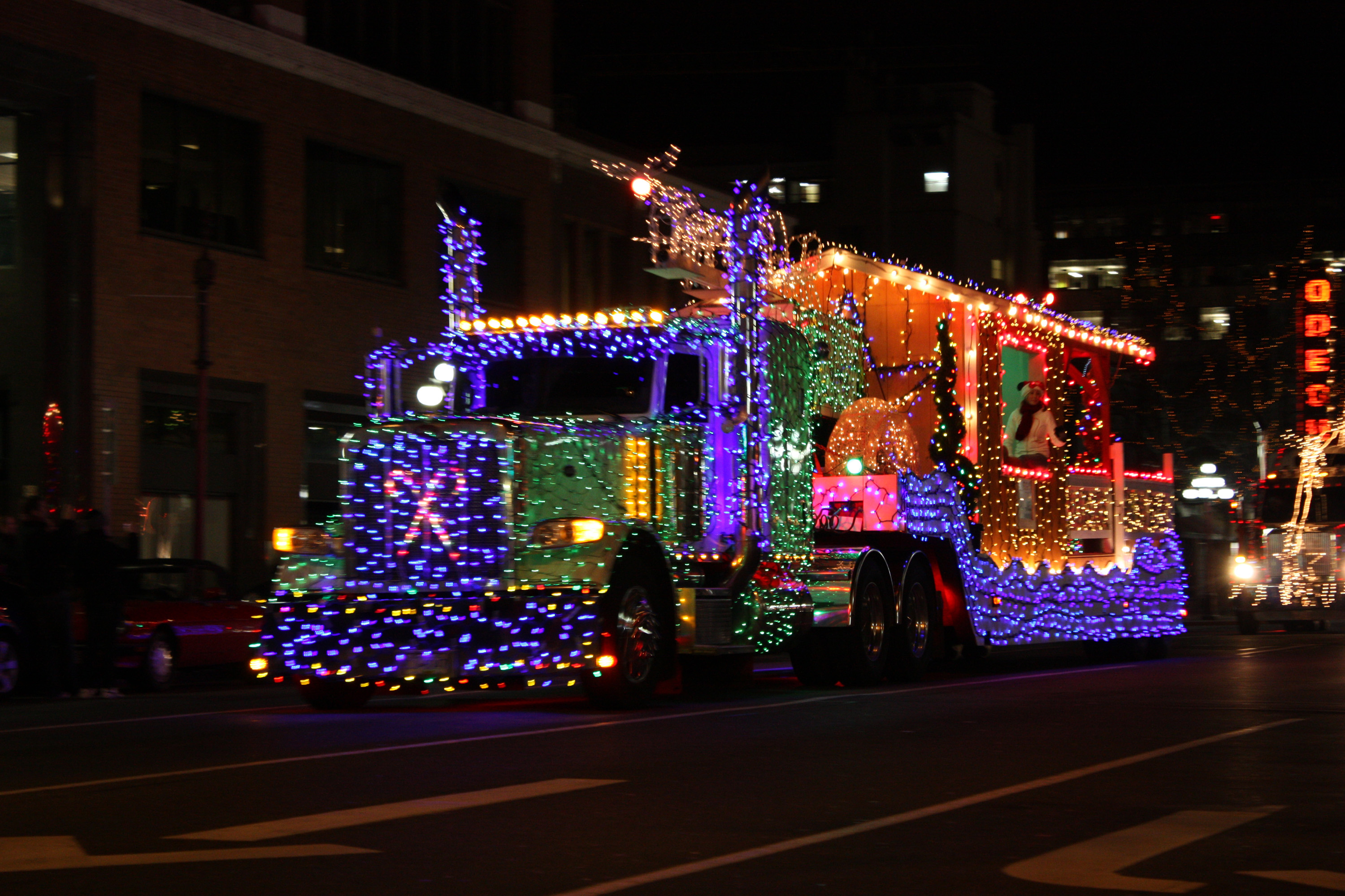 Christmas Lights On Vehicle Clipart in dimensions 3000 X 2000