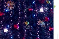 Christmas Tree And Lights Background Stock Photo Image Of Light with size 956 X 1300