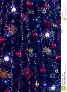 Christmas Tree And Lights Background Stock Photo Image Of Light with size 956 X 1300