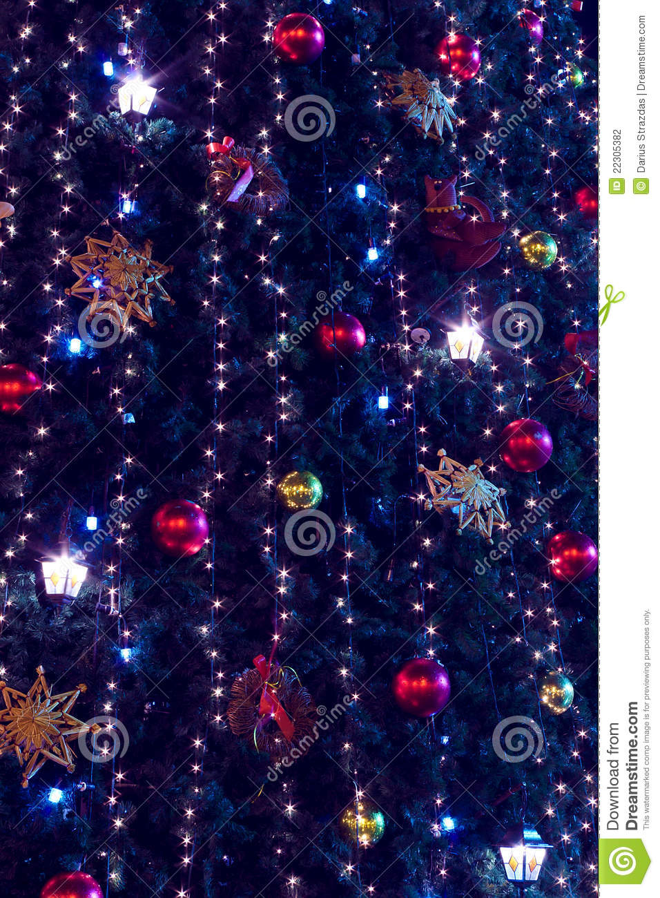 Christmas Tree And Lights Background Stock Photo Image Of Light with size 956 X 1300