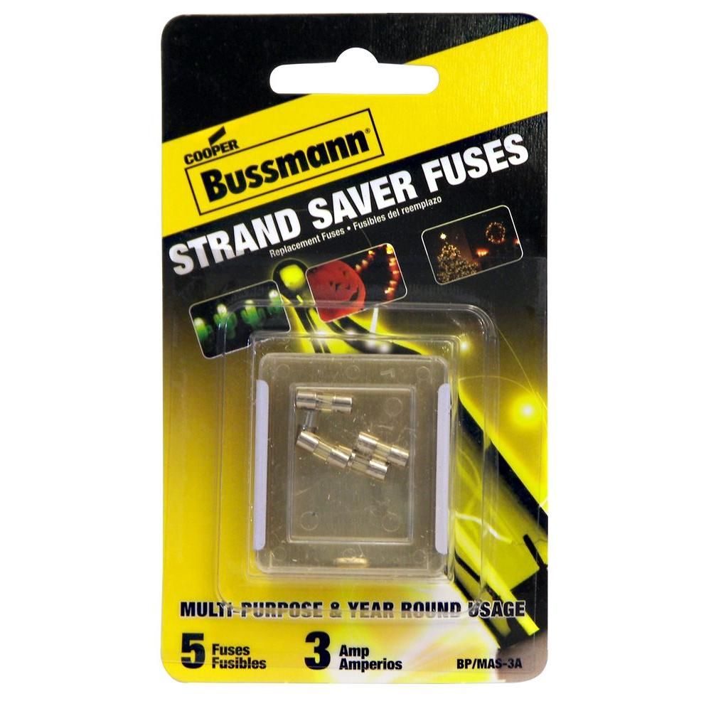 Cooper Bussmann Holiday Mini Light Fuse 5 Pack Bpmas 3a The for sizing 1000 X 1000