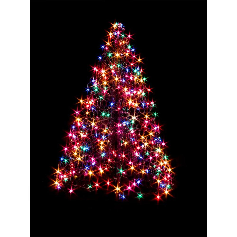 Crab Pot Trees 4 Ft Indooroutdoor Pre Lit Led Artificial Christmas inside sizing 1000 X 1000