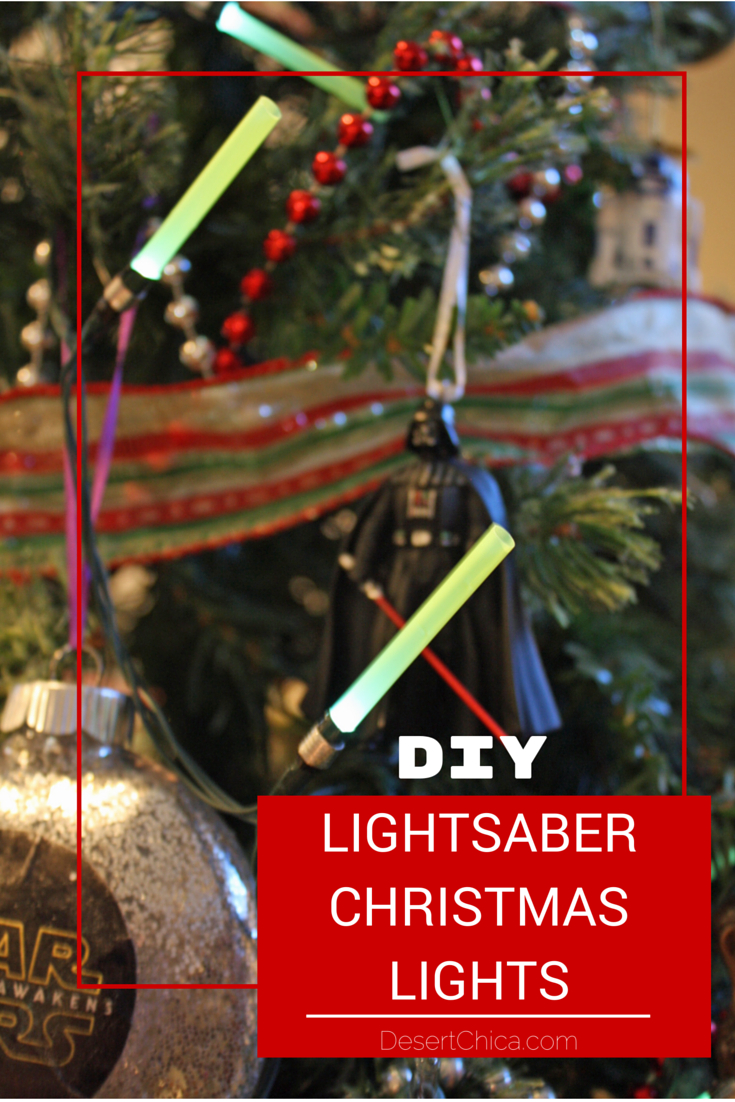 Diy Lightsaber Christmas Lights Food Family Home Diy Fun intended for dimensions 735 X 1102