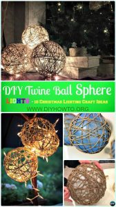 Diy Twine Sphere Ball Lights Instruction Diy Christmas Lights with dimensions 670 X 1200