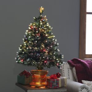 Fiber Optic 2 Function Color Wheel Ice Fireworks Christmas Tree for measurements 3200 X 3200