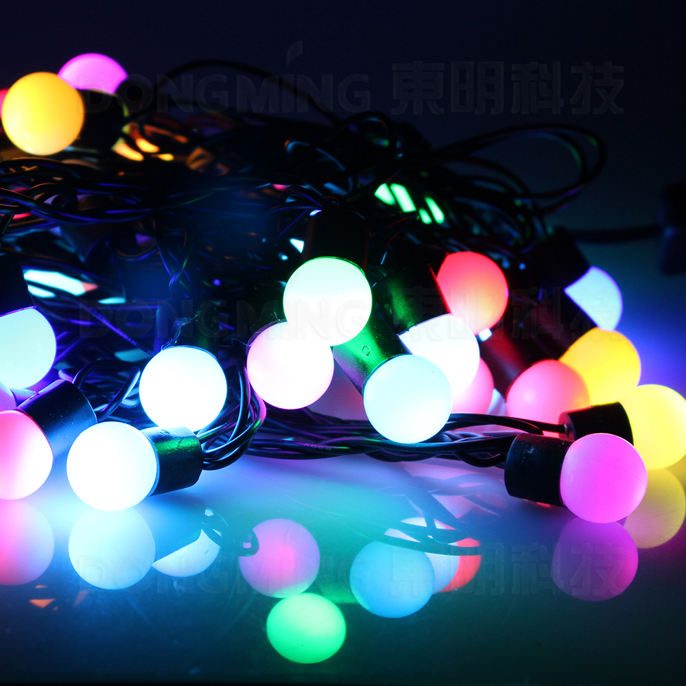 Free Shipping 8w 24m 40led6m Ball Led String Light Christmas Tree throughout sizing 1000 X 1000