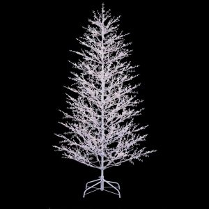 Ge 7 Ft White Winterberry Branch Tree With Led Lights 21052hd The inside size 1000 X 1000