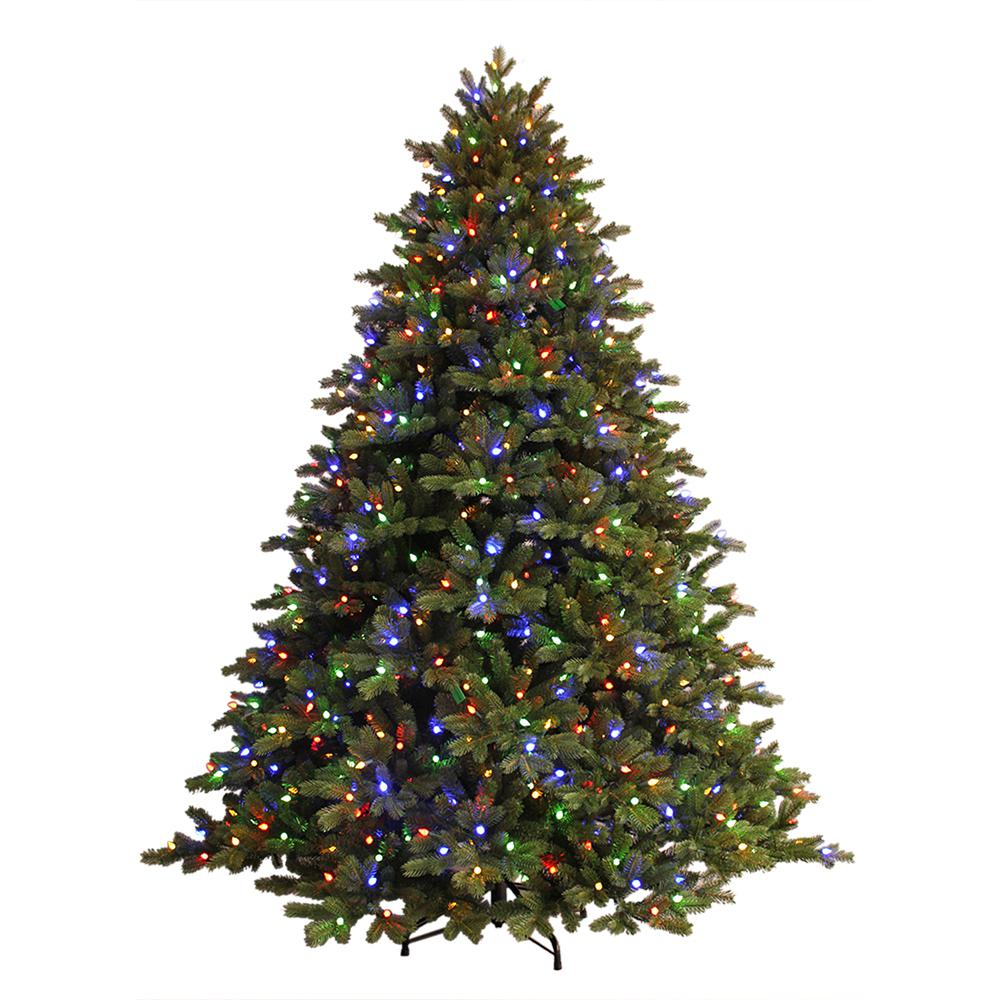 Ge 75 Ft Just Cut Ez Light Norway Spruce Artificial Christmas Tree regarding measurements 1000 X 1000