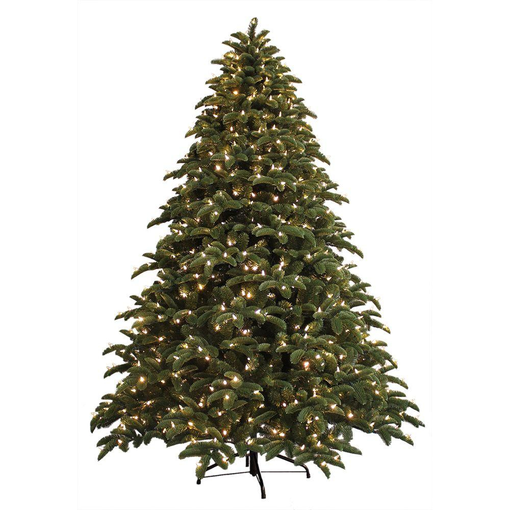 Ge 75 Ft Just Cut Noble Fir Ez Light Artificial Christmas Tree inside size 1000 X 1000