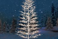 Ge Pre Lit 7 White Winterberry Artificial Christmas Tree Dual for proportions 2000 X 2000