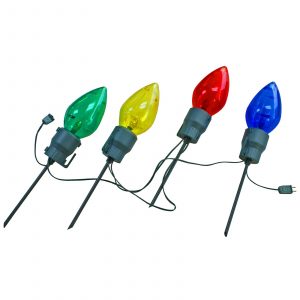 Giant Bulb Pathway Lights 4pk C7 Free Shipping On Orders Over 99 for dimensions 1600 X 1600