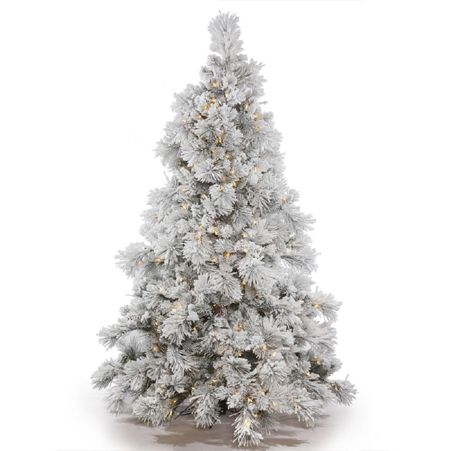 Bethlehem Lights 7.5' Slim Blue Spruce Christmas Tree • Christmas