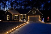 Hang Christmas Lights Across The Roof And Down The Driveway intended for size 1500 X 1000