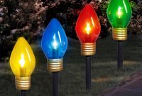 Holiday Time Christmas Lights Jumbo C9 Lighted Lawn Stake 4 Piece intended for measurements 2000 X 2000