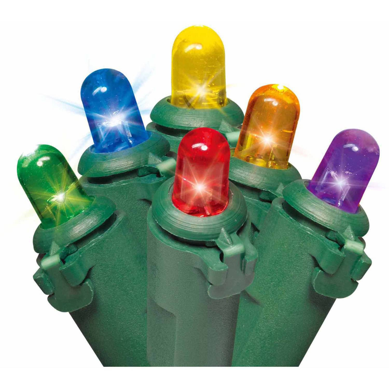 Holiday Time Christmas Lights Multi Color Led Dome Lights 1000 regarding dimensions 1500 X 1500