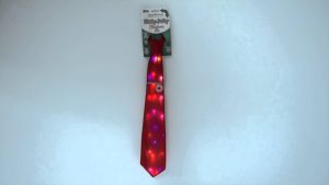 Holly Jolly Singing Light Up Christmas Tie Chantilly Lane with size 1280 X 720