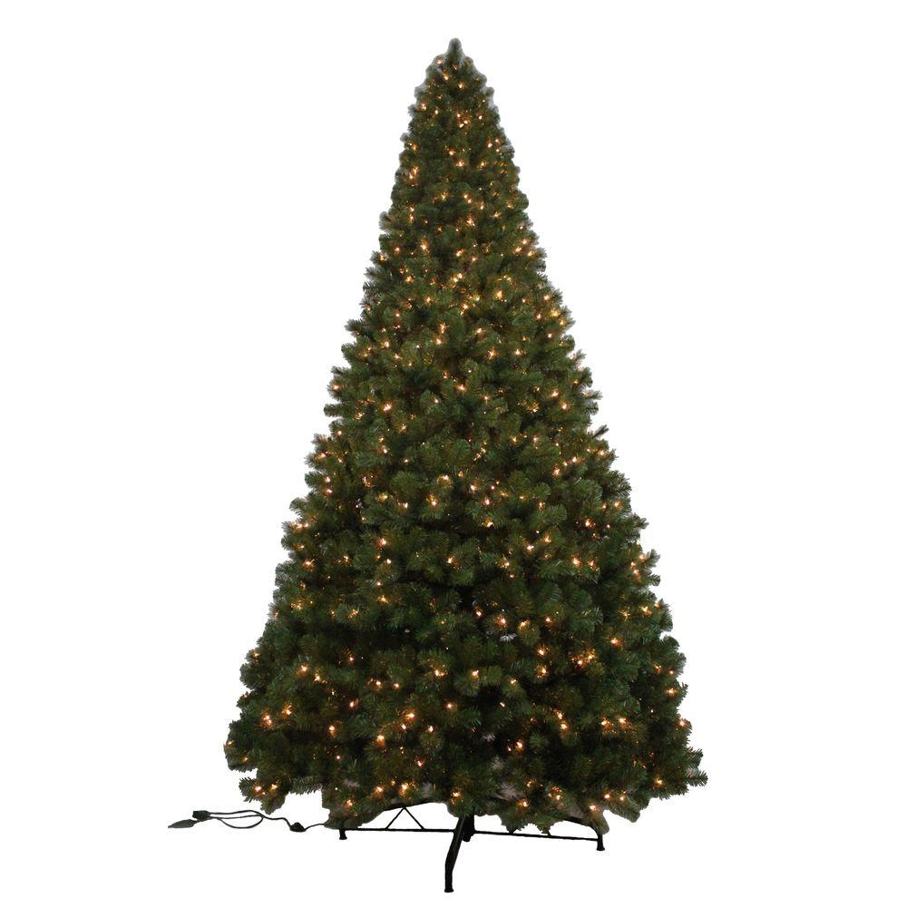 Home Accents Holiday 12 Ft Noble Fir Quick Set Artificial Christmas with regard to dimensions 1000 X 1000